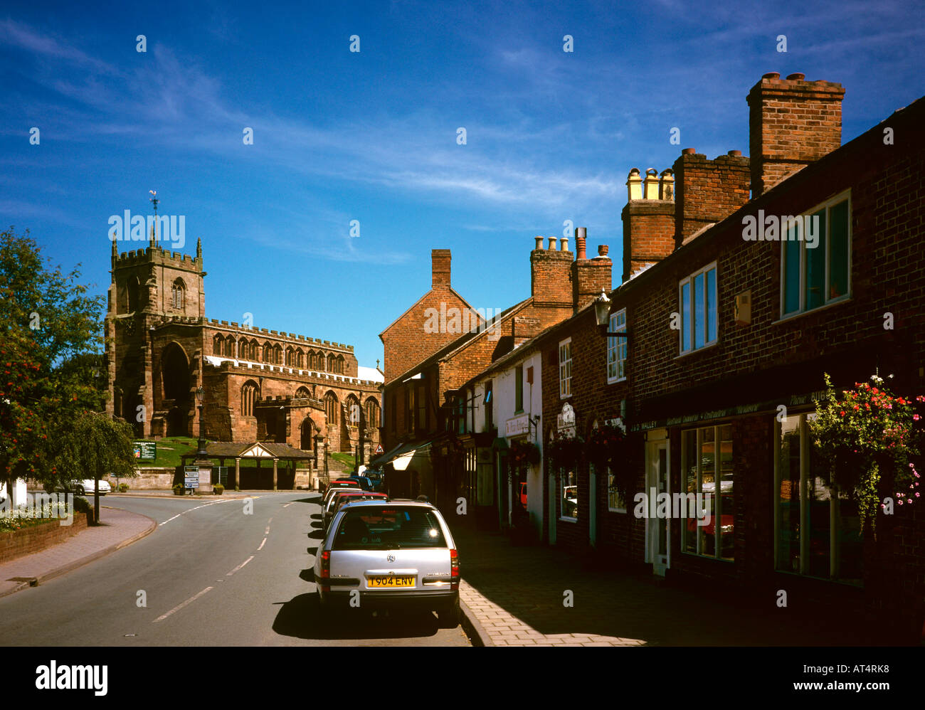 Audlem village hires stock photography and images Alamy