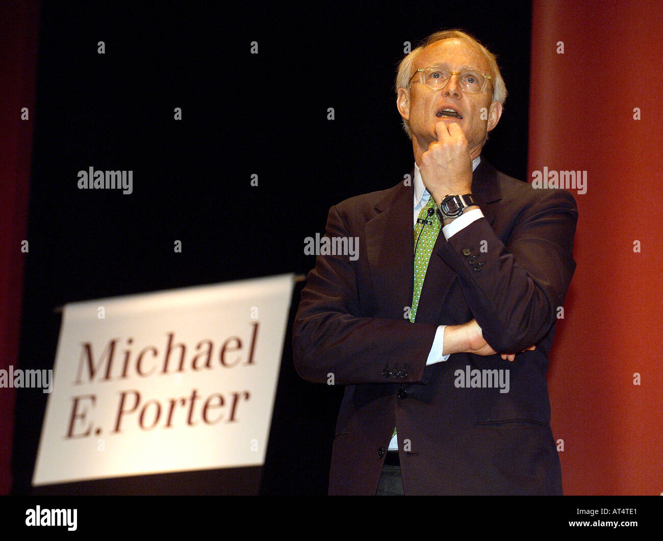 Professor Michael E. Porter, based at Harvard Business School Stock Photo -  Alamy