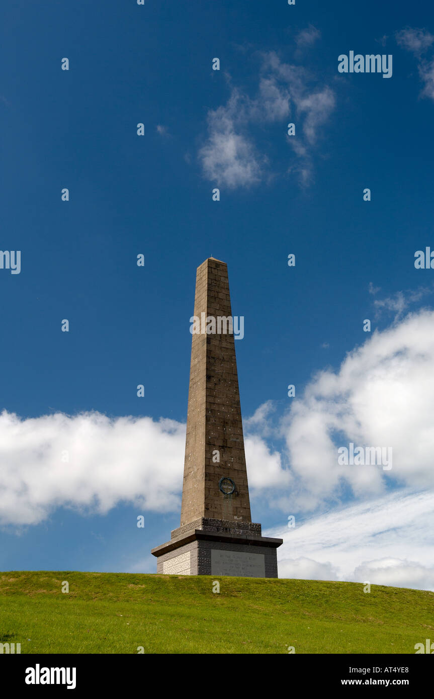 Knockagh Monument War Memorial in County Antrim Northern Ireland Stock ...
