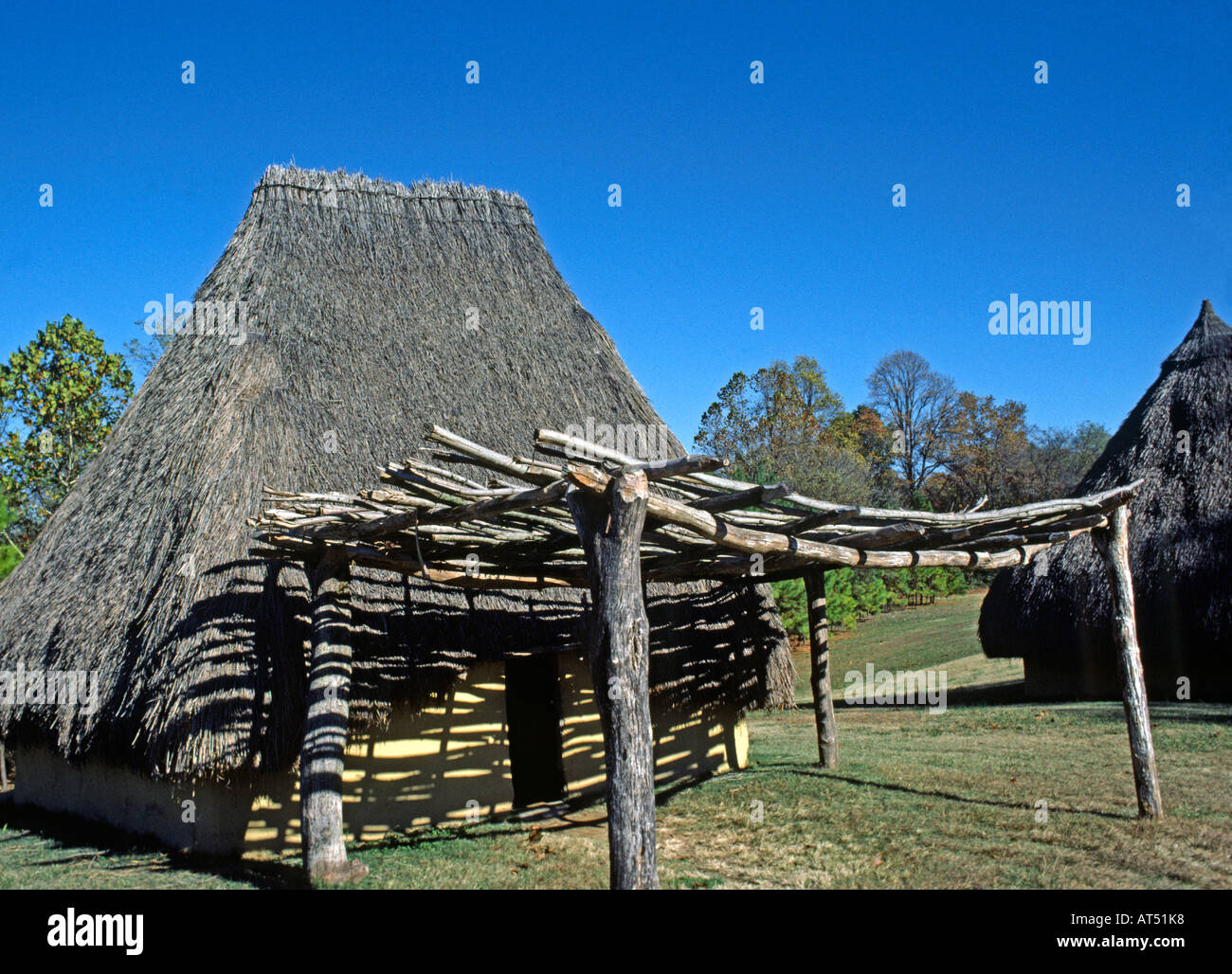 Historic NATIVE AMERICAN HOUSE MISSISSIPPI Stock Photo Alamy