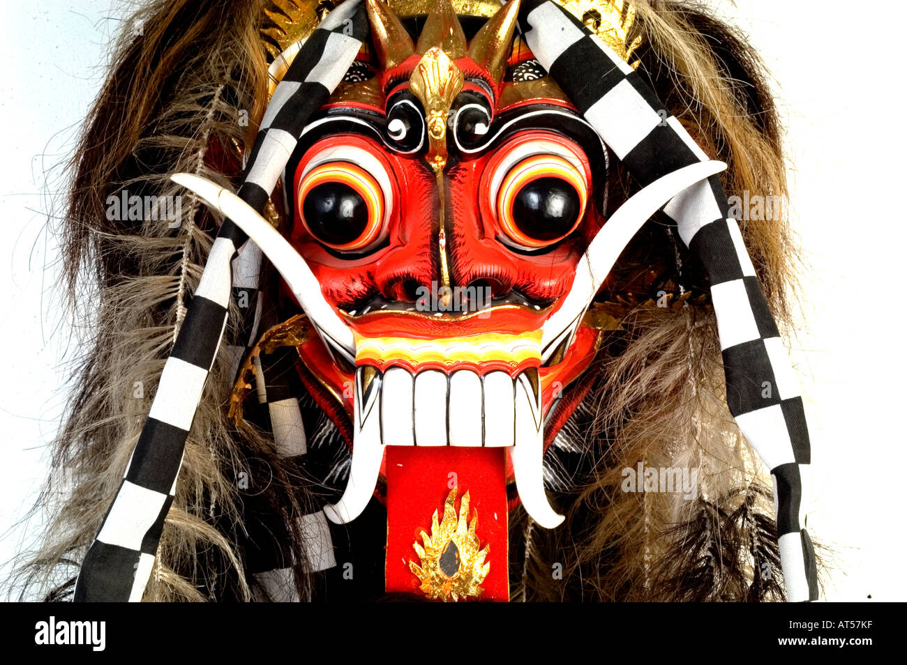 Bali mask Indonesia Indonesian oriental mystery Stock Photo - Alamy