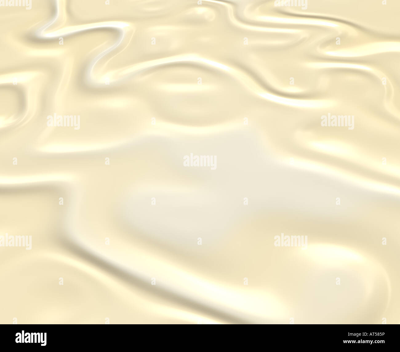 beautiful creamy white melting chocolate background image Stock Photo