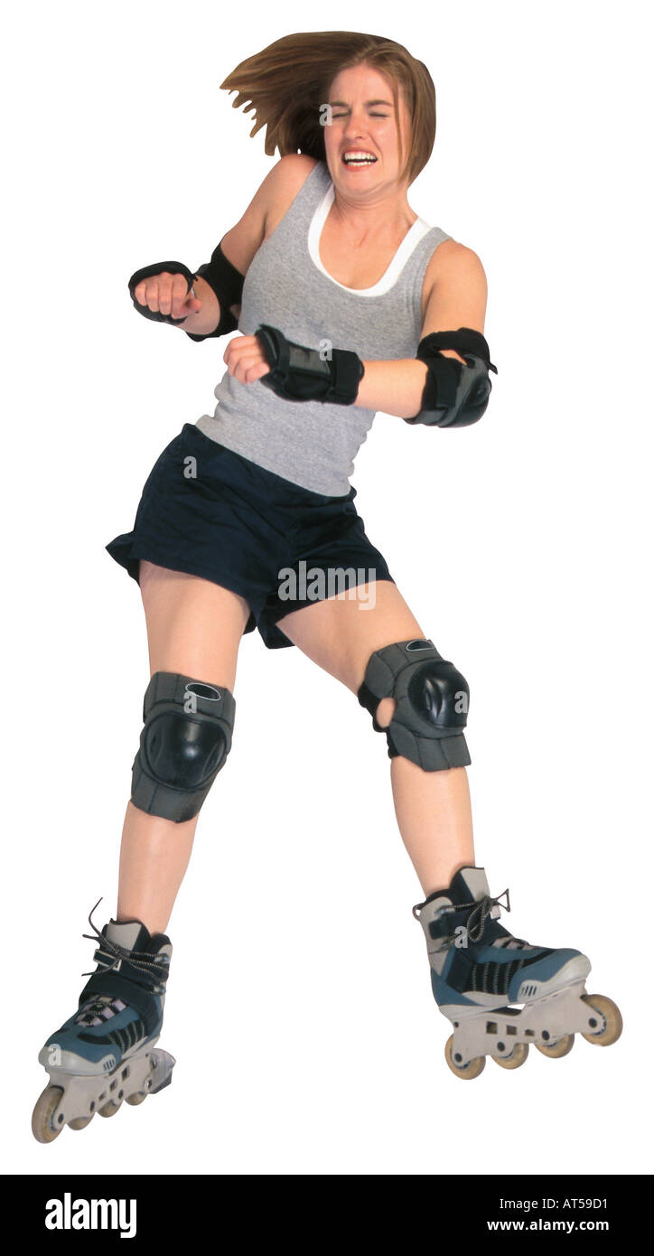 Roller Skater Falling High Resolution Stock Photography and Images - Alamy
