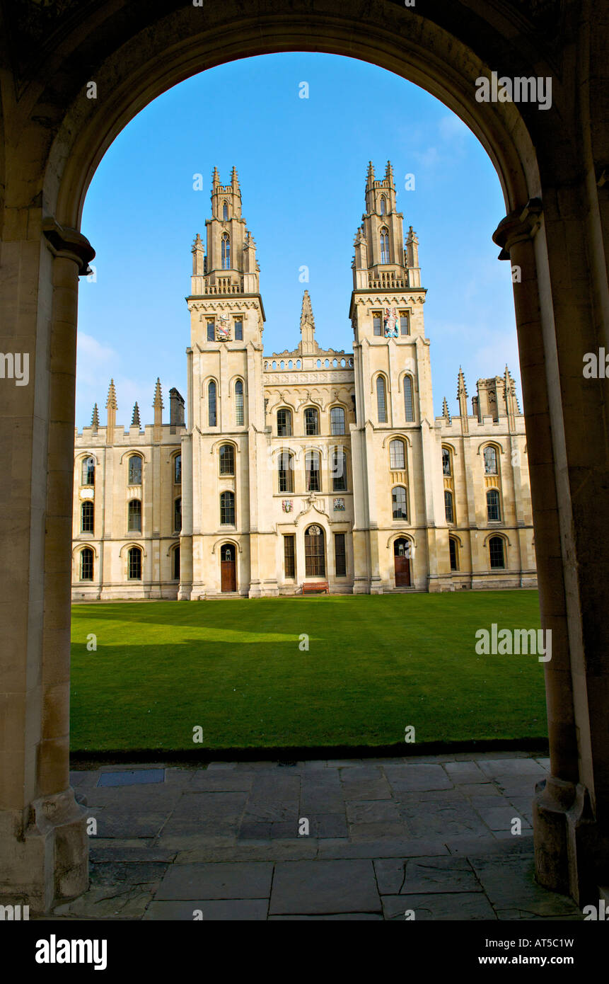 All Souls College Oxford Stock Photo