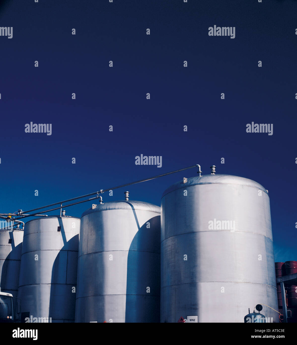 large storage vessels Stock Photo Alamy