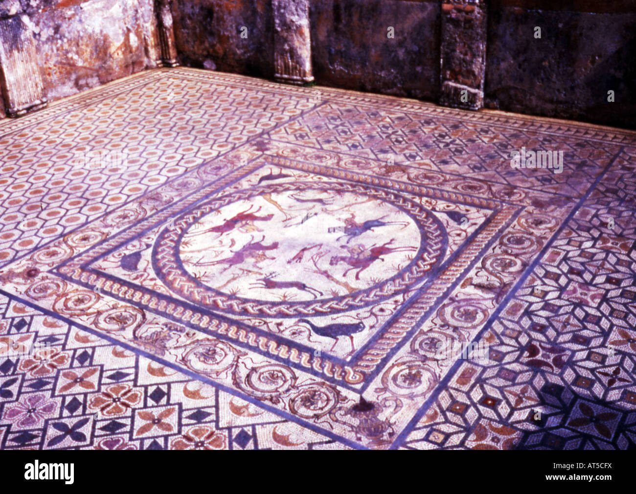 Greece mosaic Stock Photo