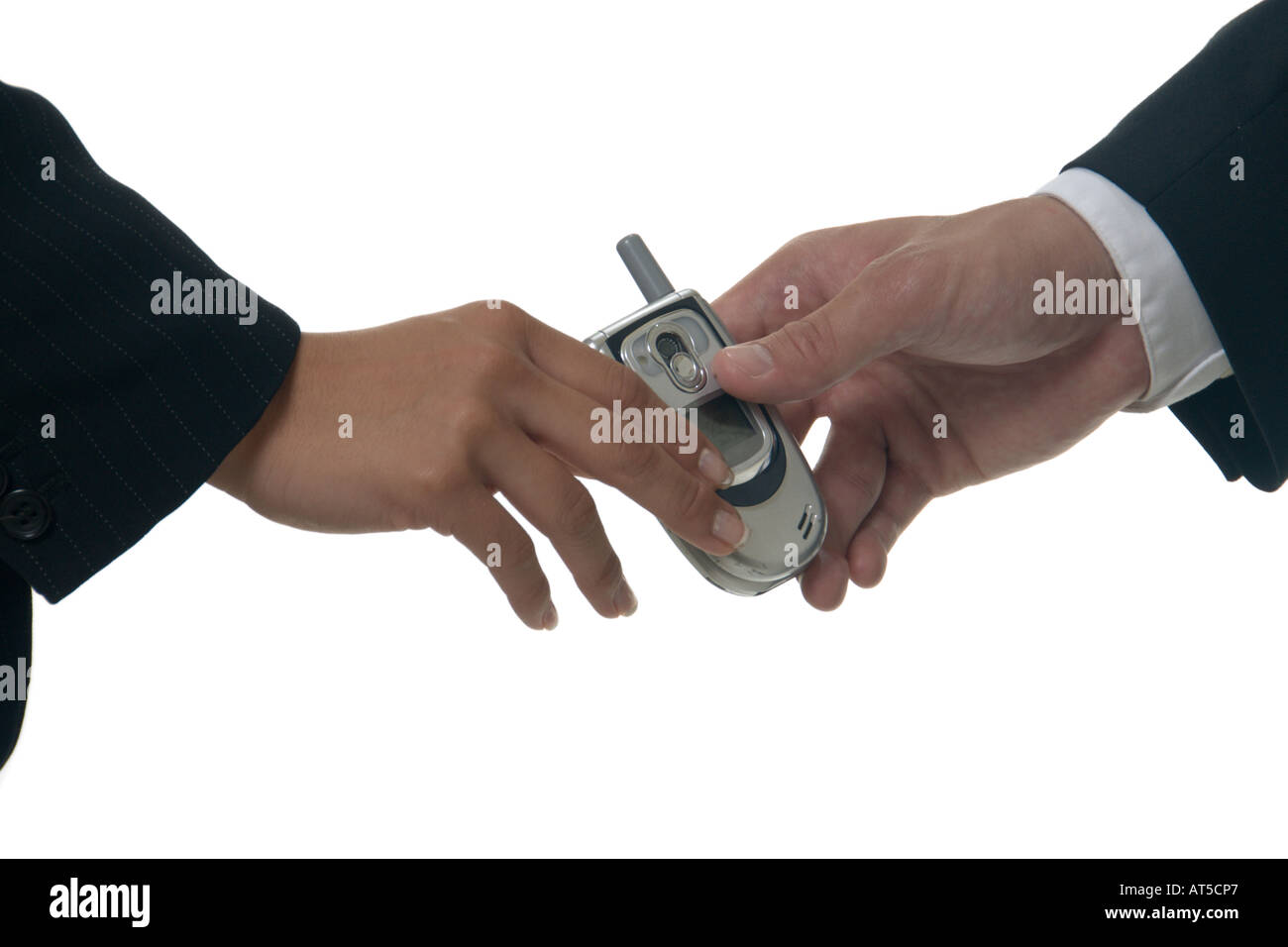 passing the phone Stock Photo - Alamy