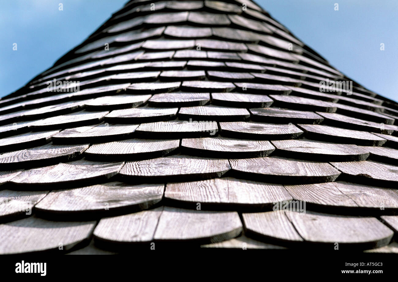 Shingle roof Glenveagh National Park Donegal Ireland Stock Photo Alamy