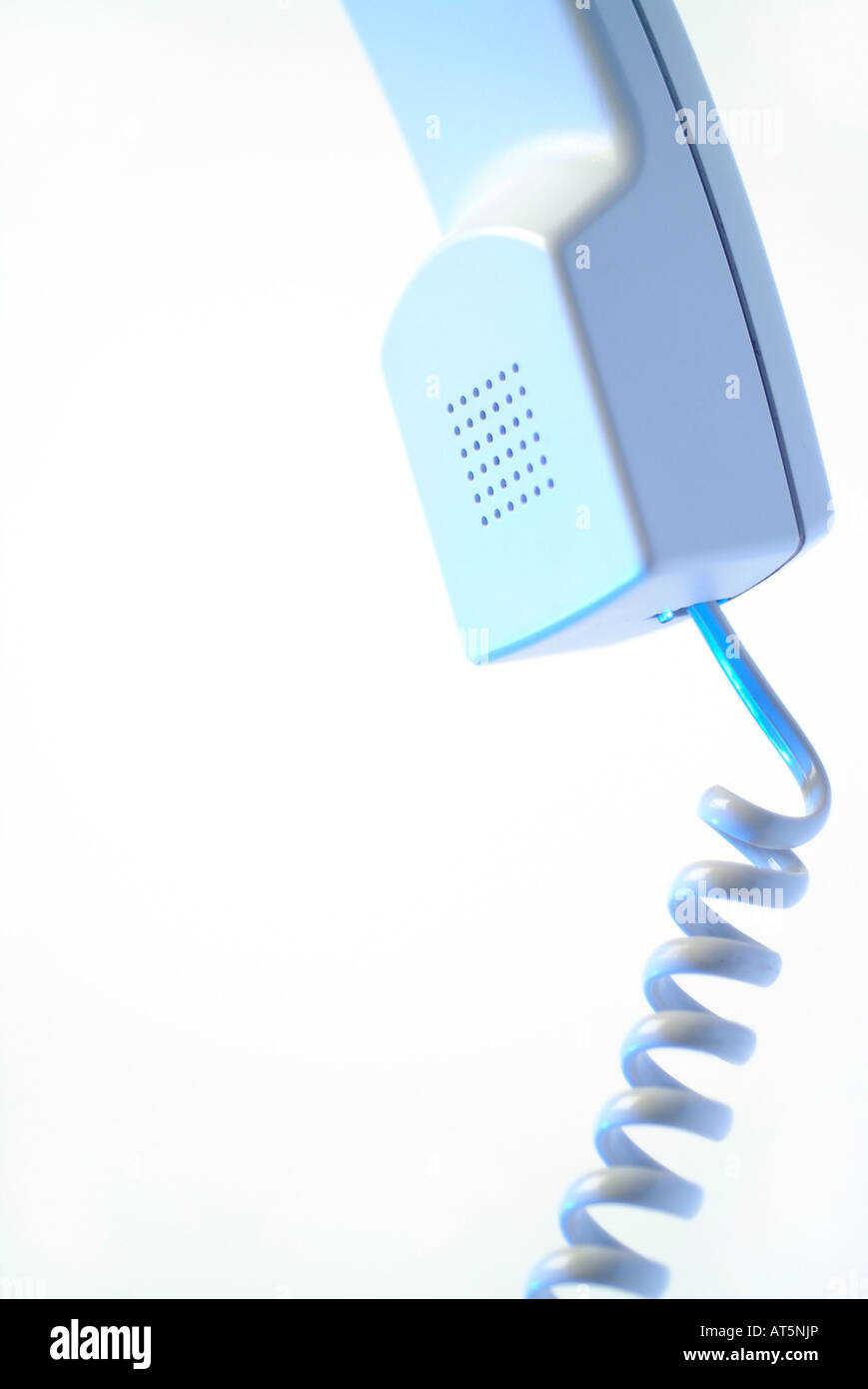 Telephone handset mouthpiece Stock Photo Alamy