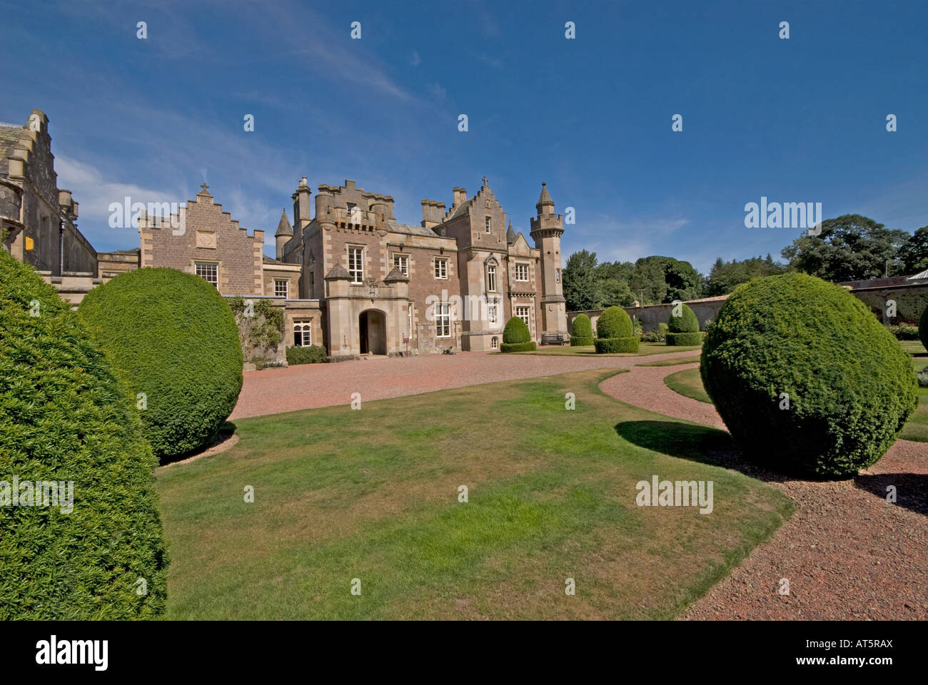 Abbotsford House nr Melrose Scottish Borders Stock Photo Alamy