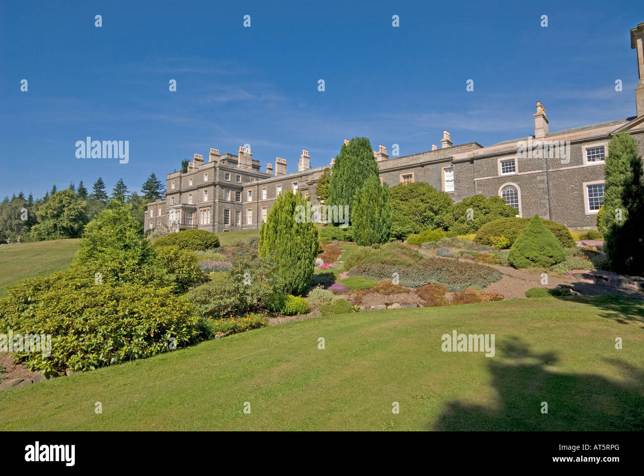 Bowhill House nr Selkirk Scottish Borders Stock Photo