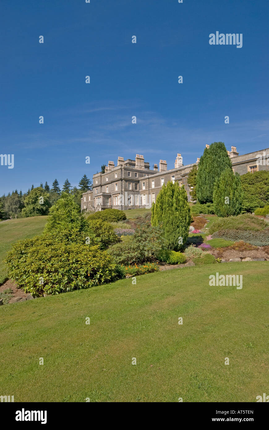 Bowhill House nr Selkirk Scottish Borders Stock Photo