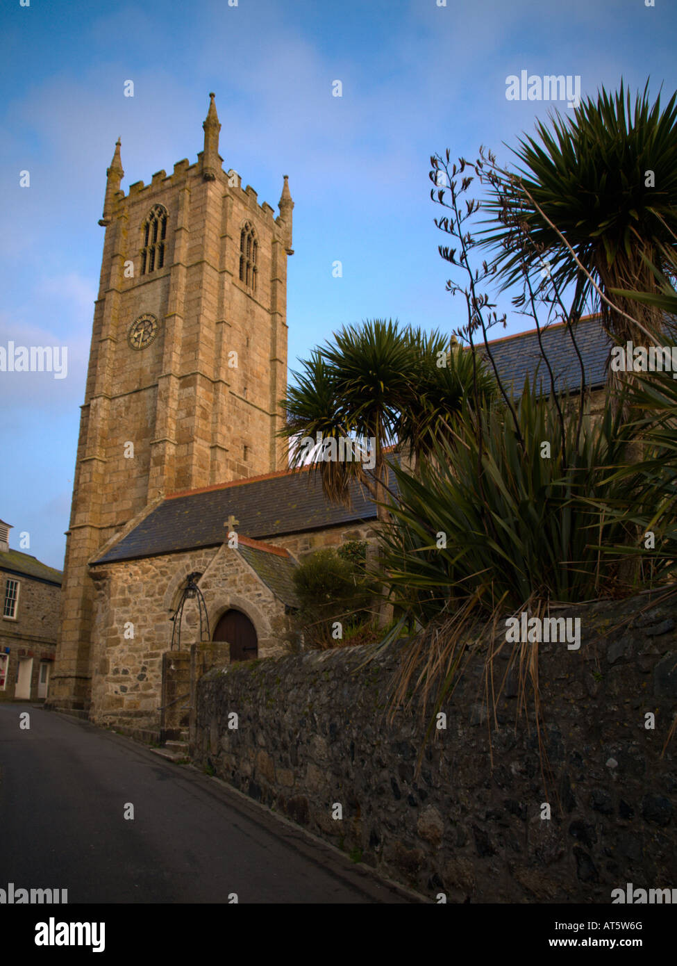 St Ives Parish Church Stock Photo