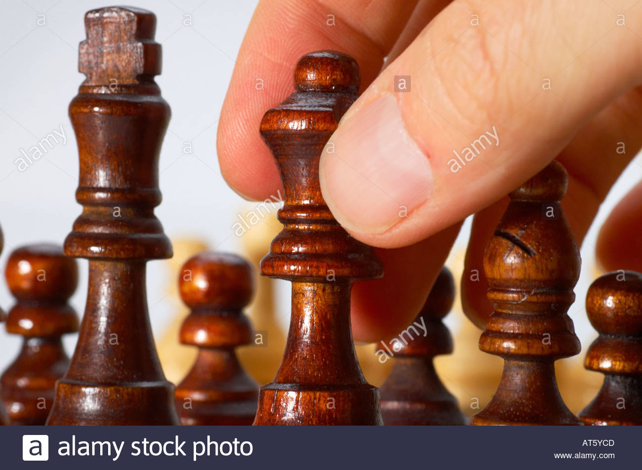 Close-up of a rook chess piece Stock Photo - Alamy