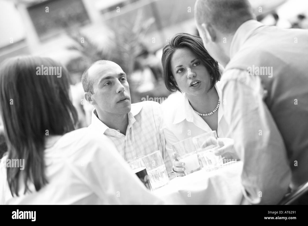Man laughing bar Black and White Stock Photos & Images - Alamy