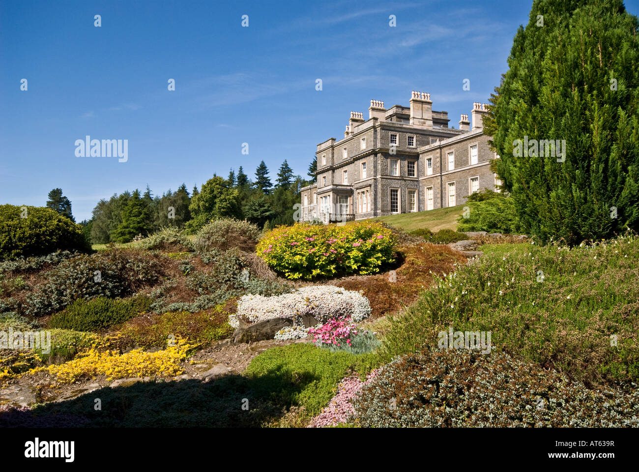 Bowhill House nr Selkirk Scottish Borders Stock Photo