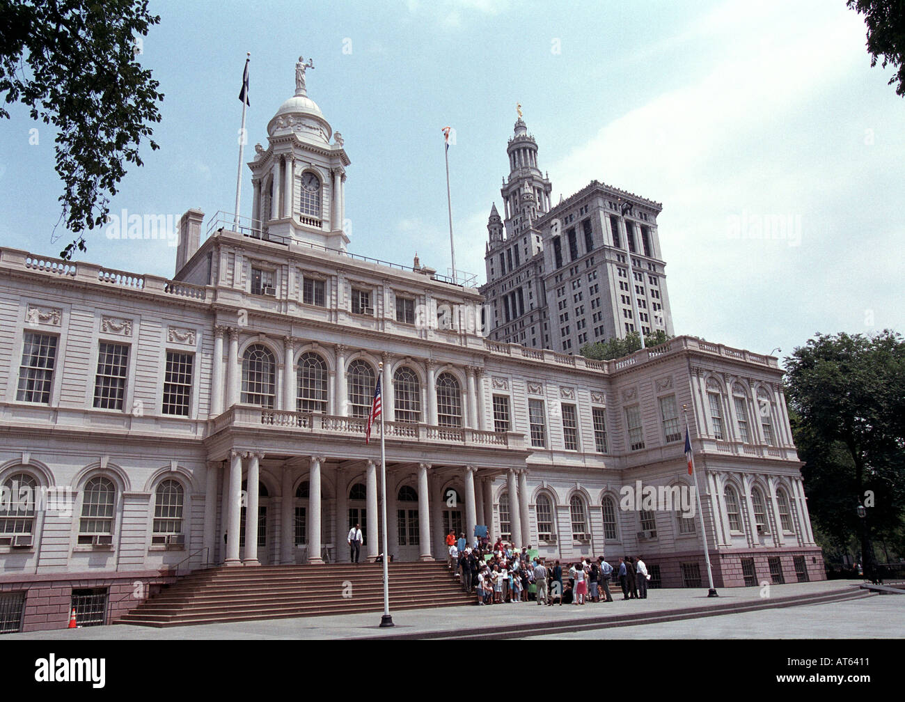 New York City Hall  Stock Photo