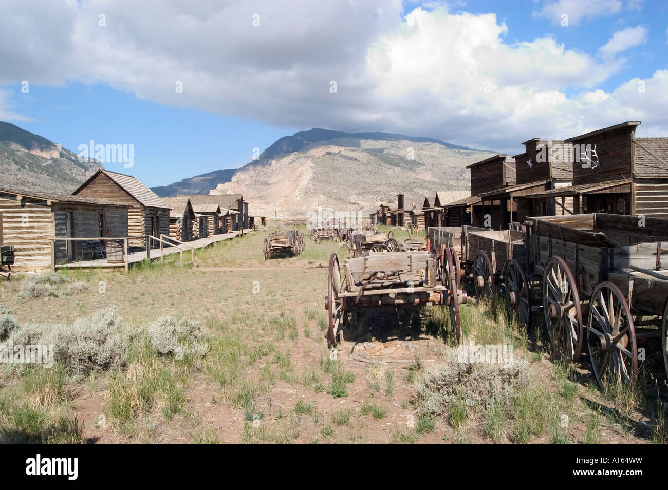 Wyoming wagon wheels High Resolution Stock Photography and Images Alamy