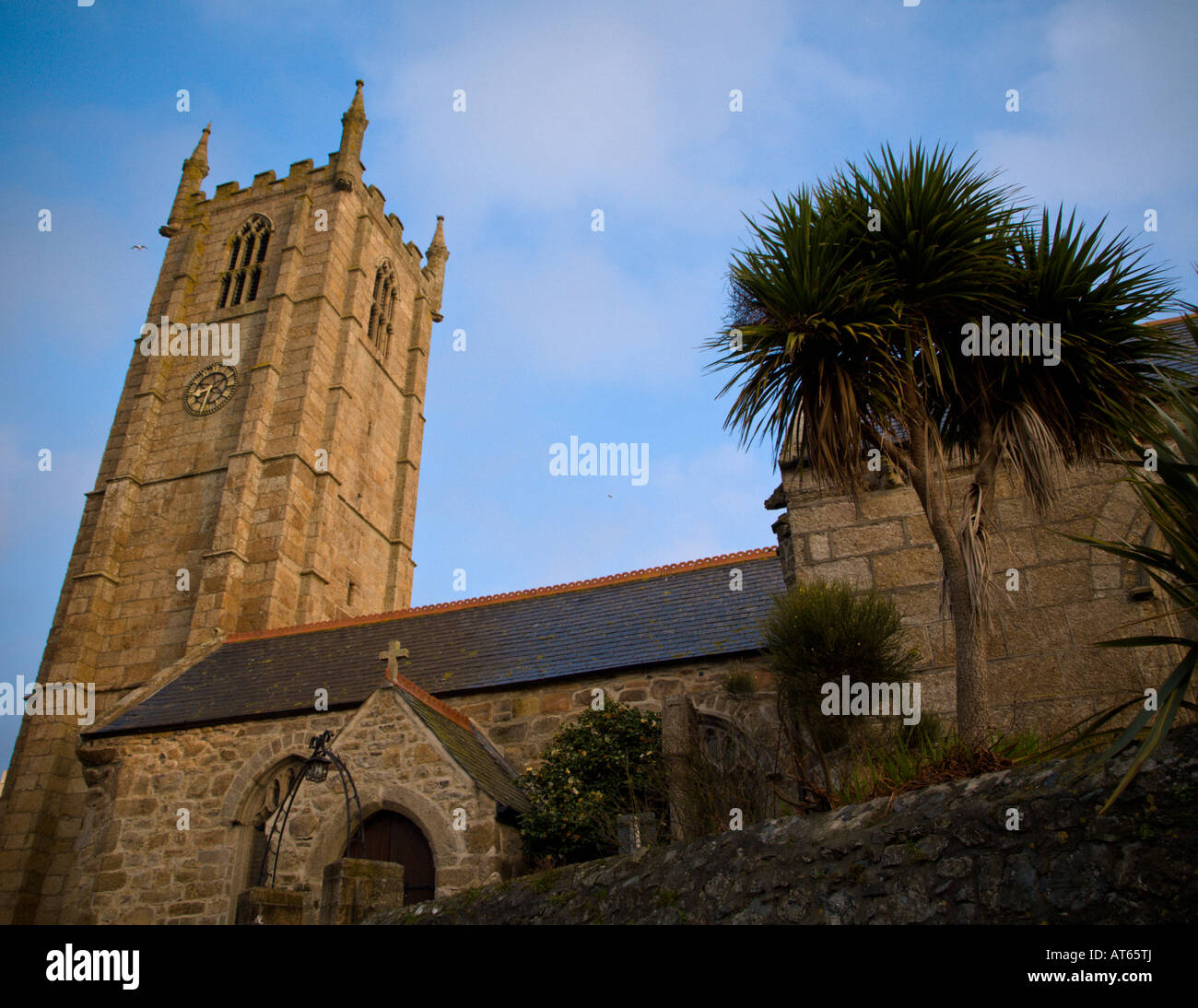 St Ives Parish Church Stock Photo