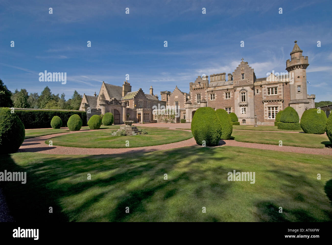 Abbotsford House nr Melrose Scottish Borders Stock Photo Alamy