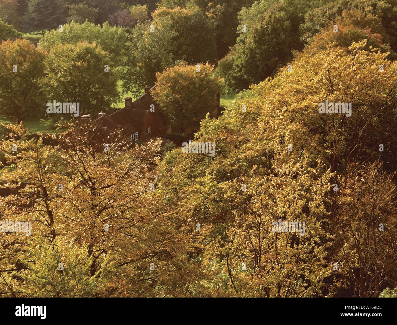 Buckinghamshire autumn houses hi-res stock photography and images - Alamy