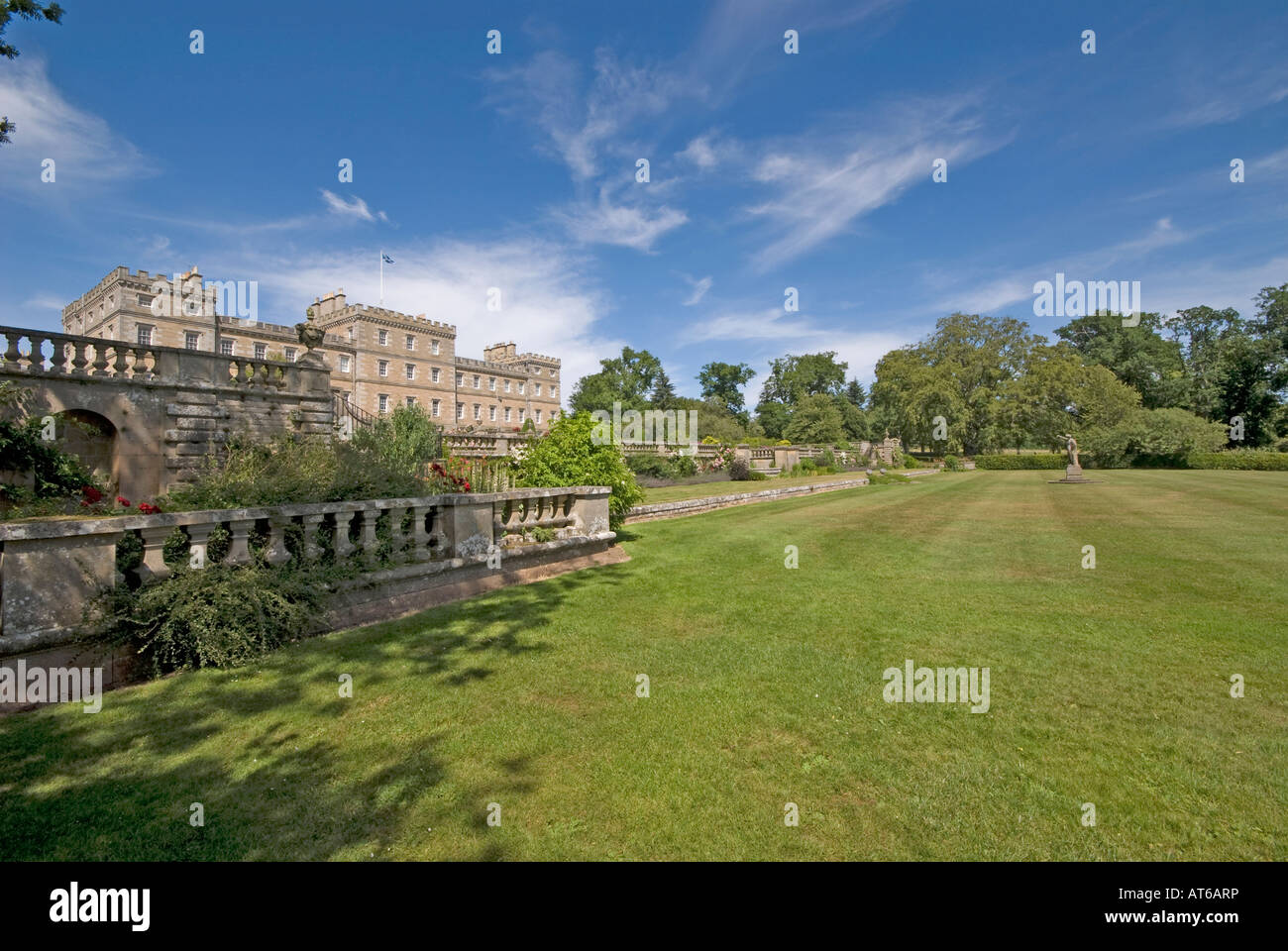Mellerstain House nr Kelso Scottish Borders Stock Photo Alamy