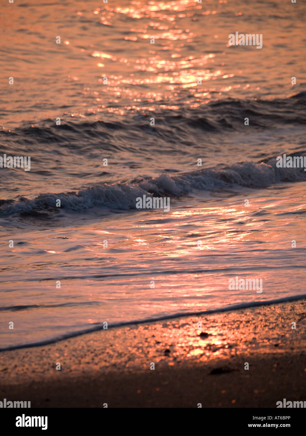 Waves, Marazion Stock Photo