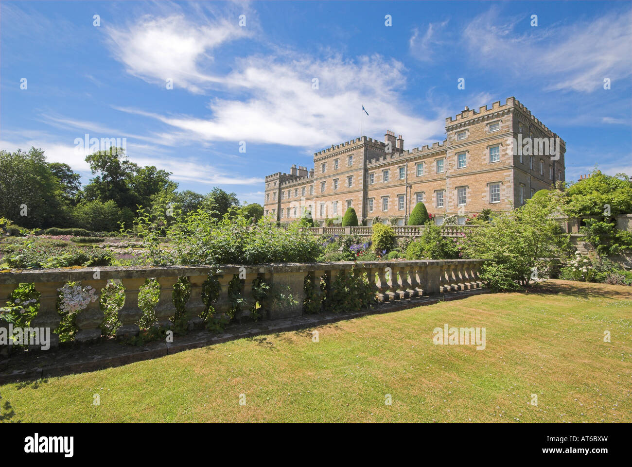 Mellerstain House nr Kelso Scottish Borders Stock Photo Alamy
