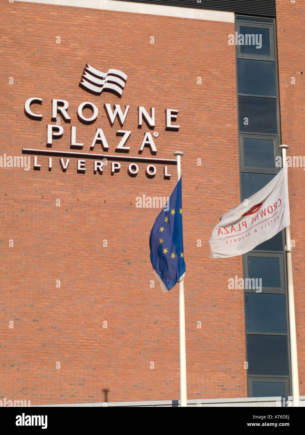 Crowne Plaza hotel Liverpool UK Stock Photo