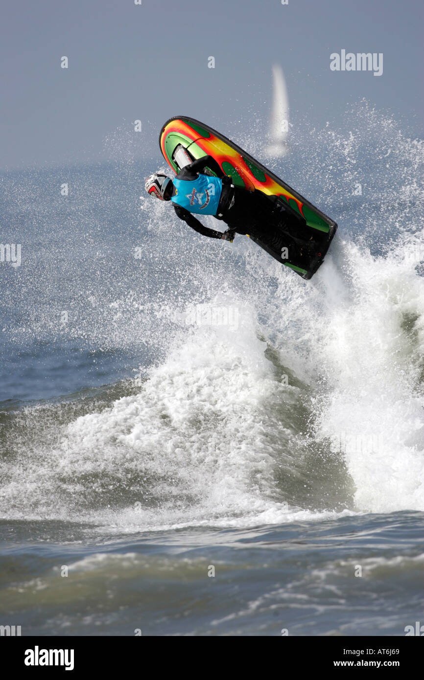 jet ski freestyle at world championships oceanside beach Los Angeles