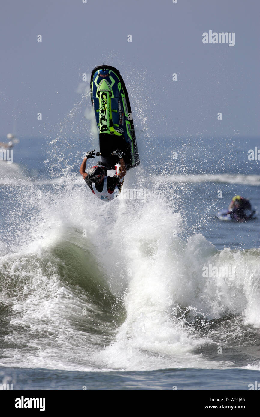jet ski freestyle at world championships oceanside beach Los Angeles