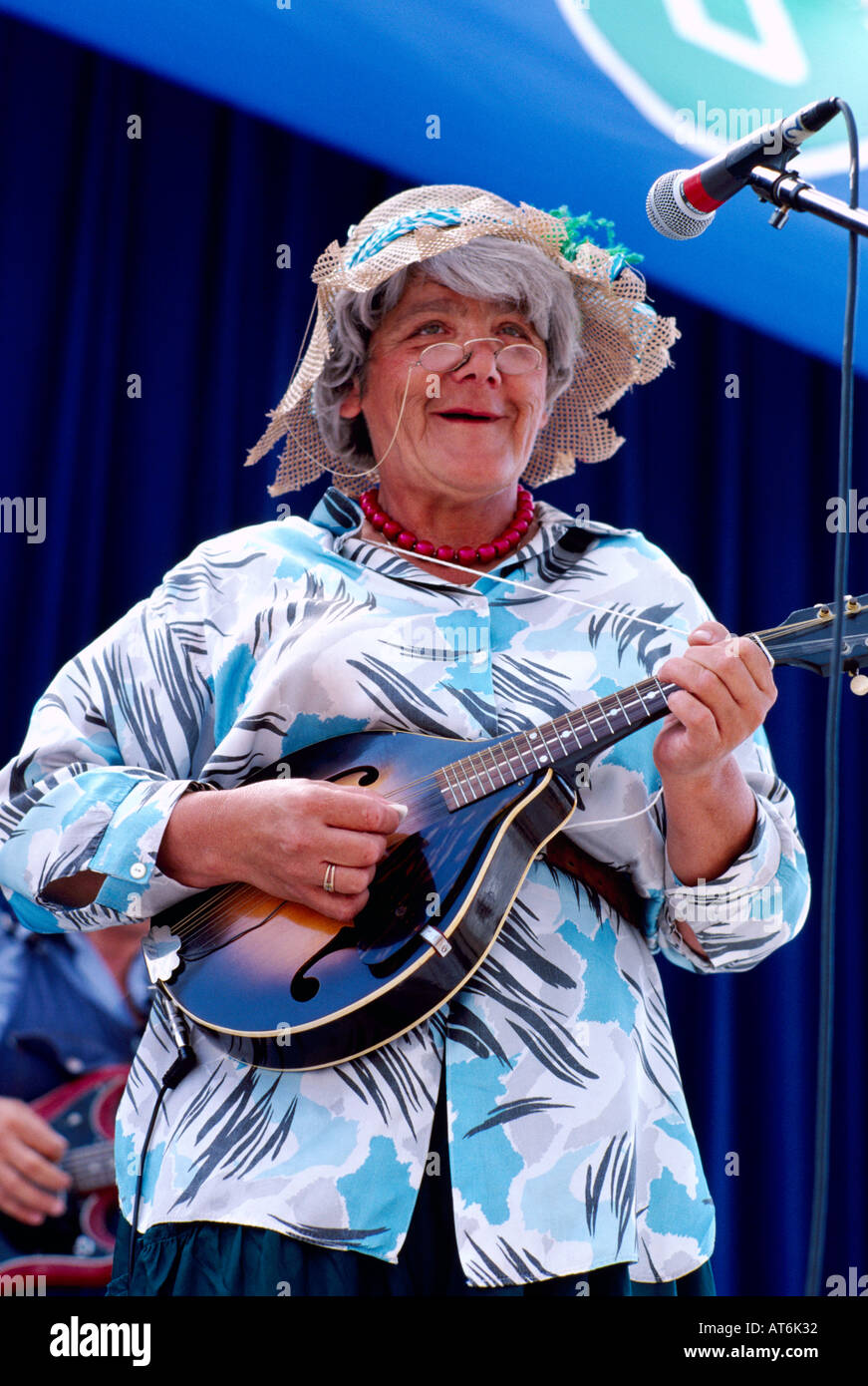 Hillbilly Playing Banjo