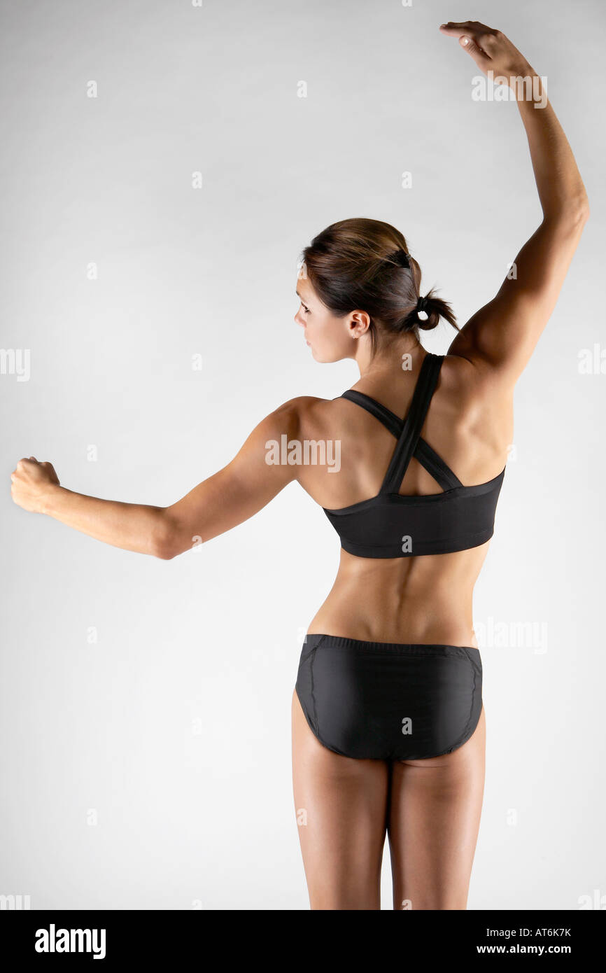 Defined back muscles hi res stock photography and images Alamy