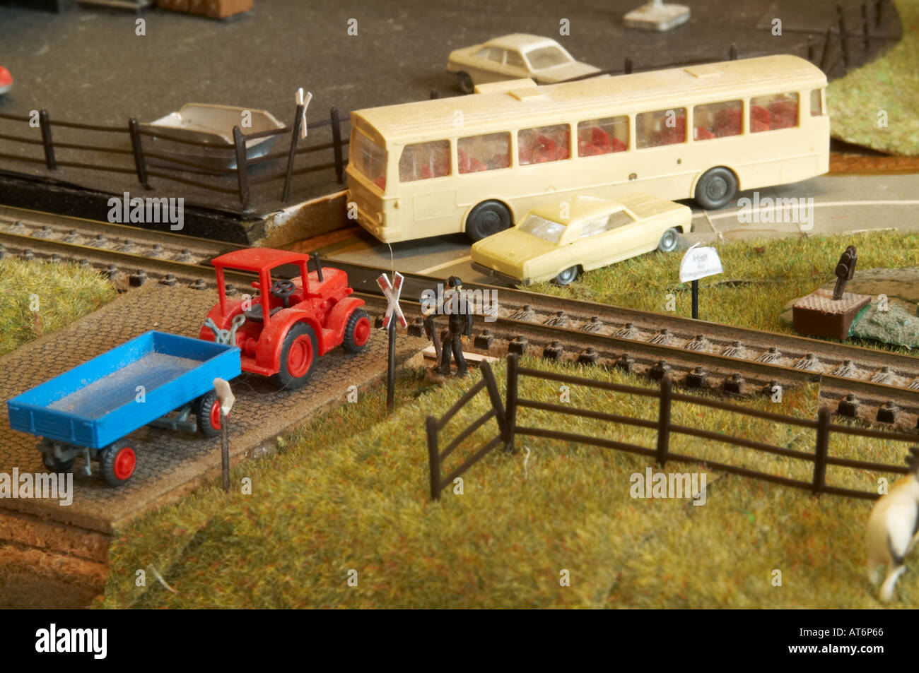 train set model railway scale toy trainset enthusiast hobby small electric train set model railway scale toy trainset enthusiast Stock Photo