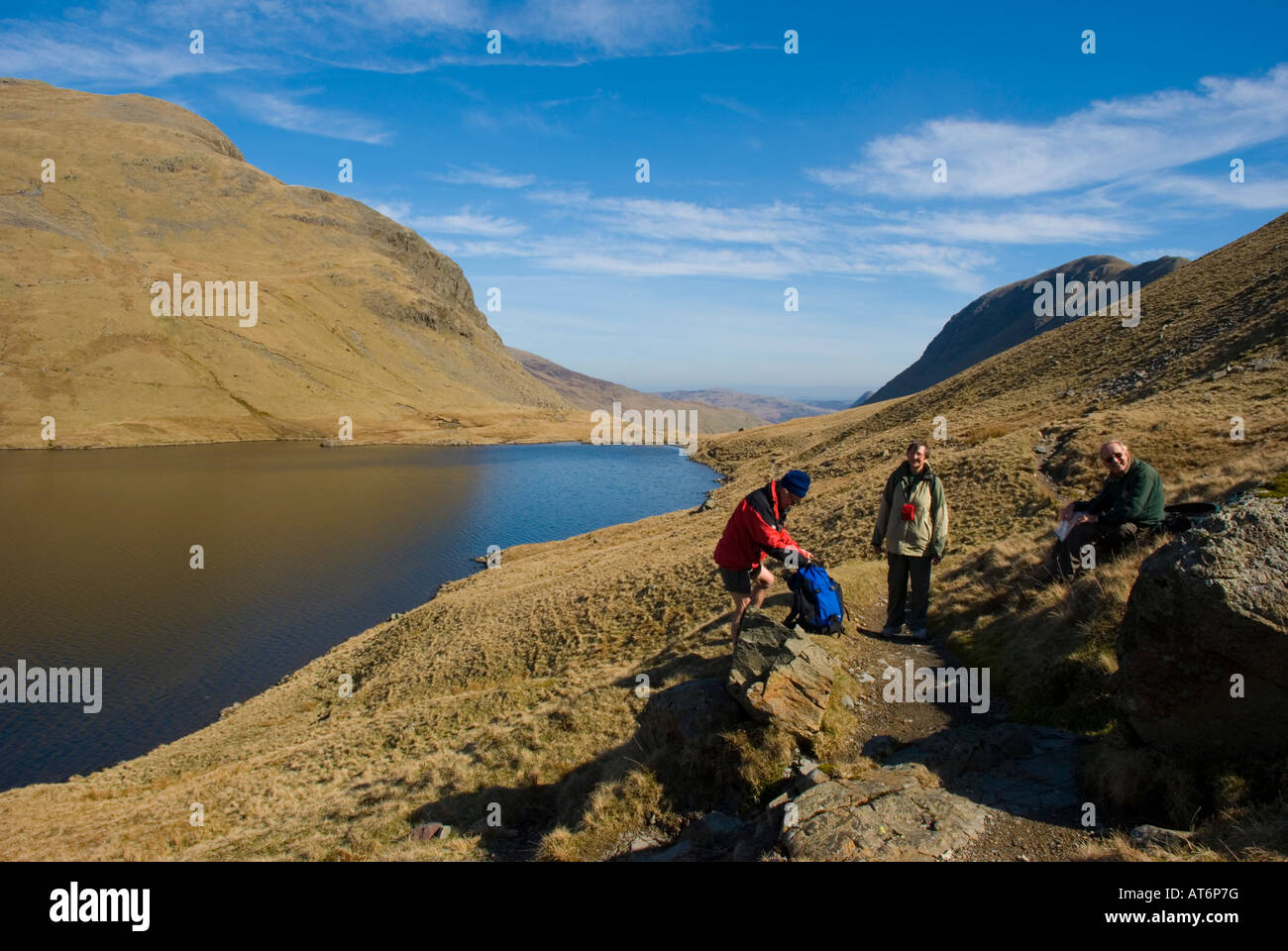 UK Cumbria landscape Stock Photo