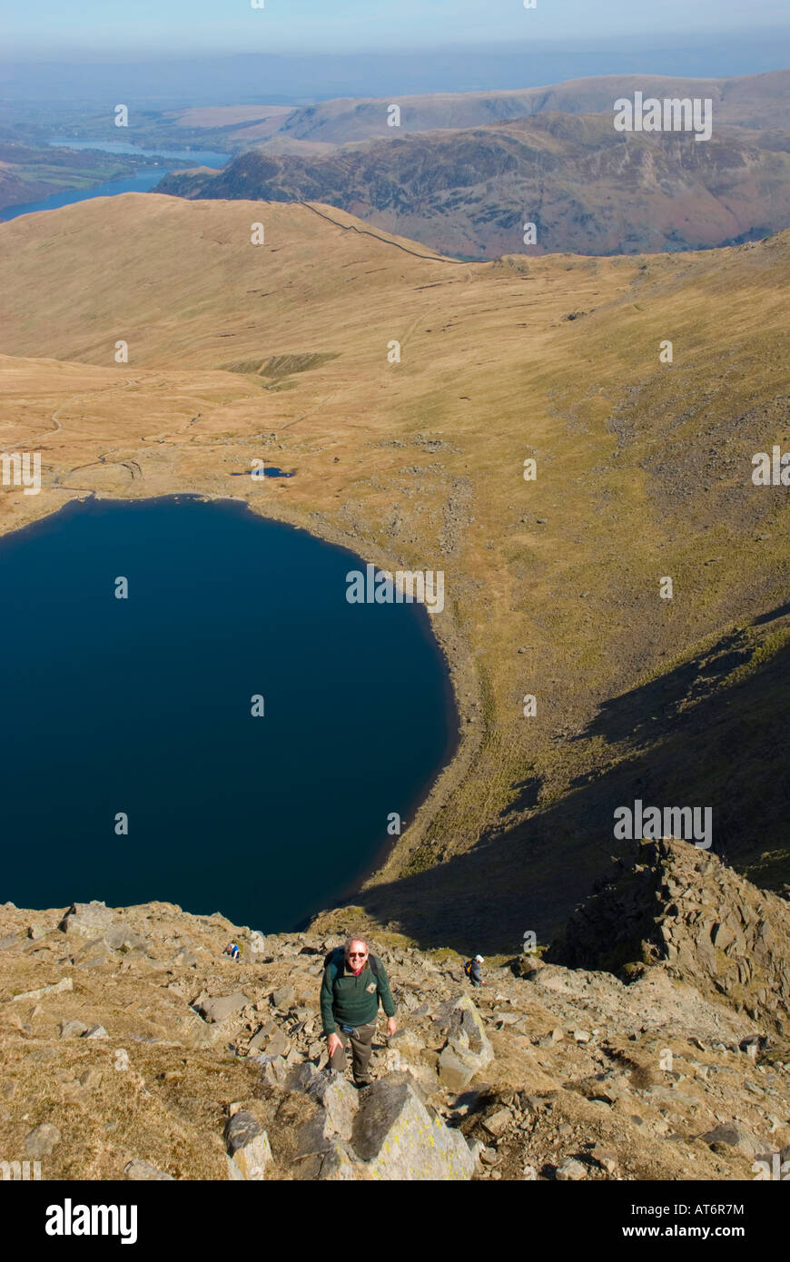 UK Cumbria landscape Stock Photo