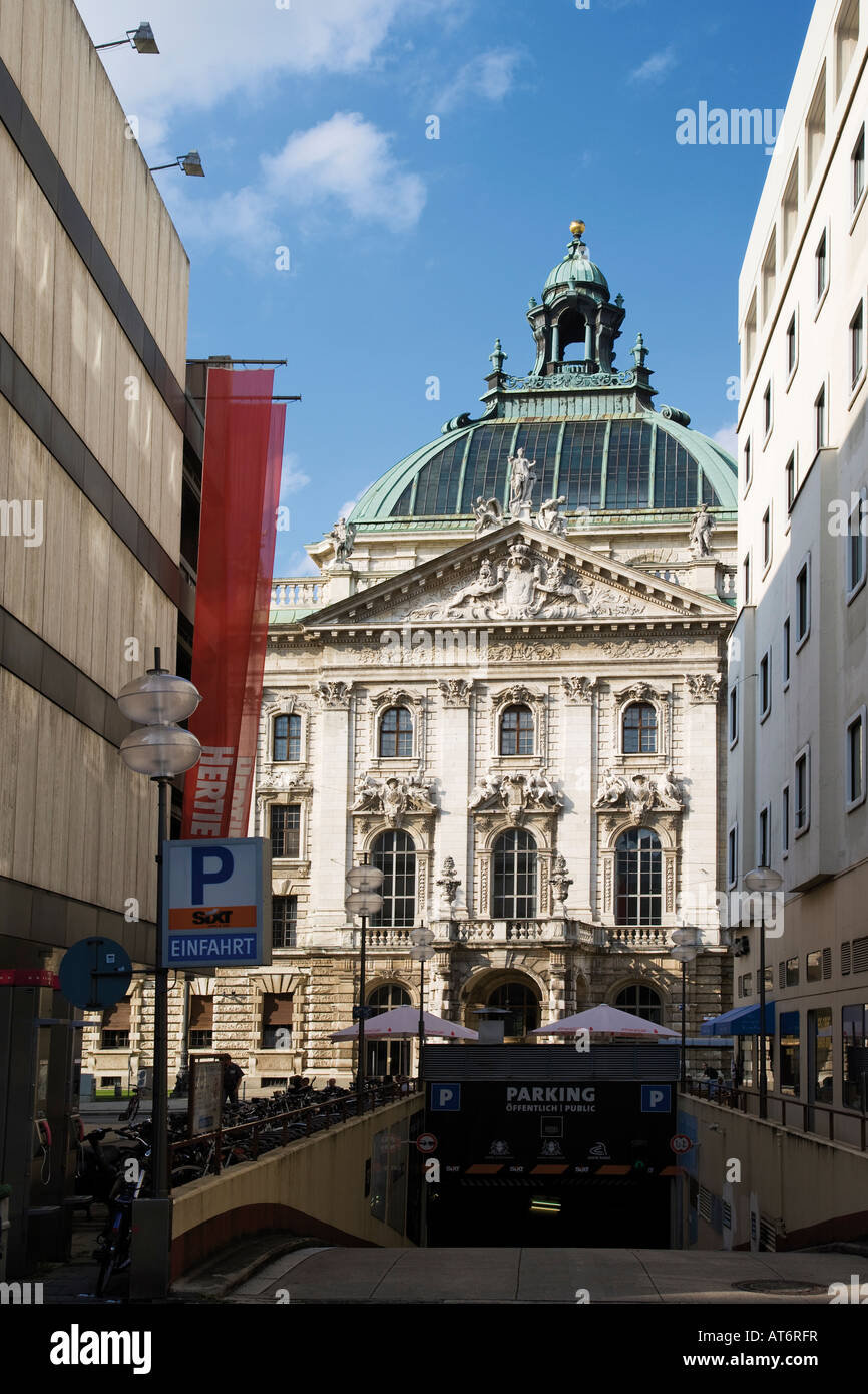 Germany, Bavaria, Munich, Palace of justice Stock Photo Alamy