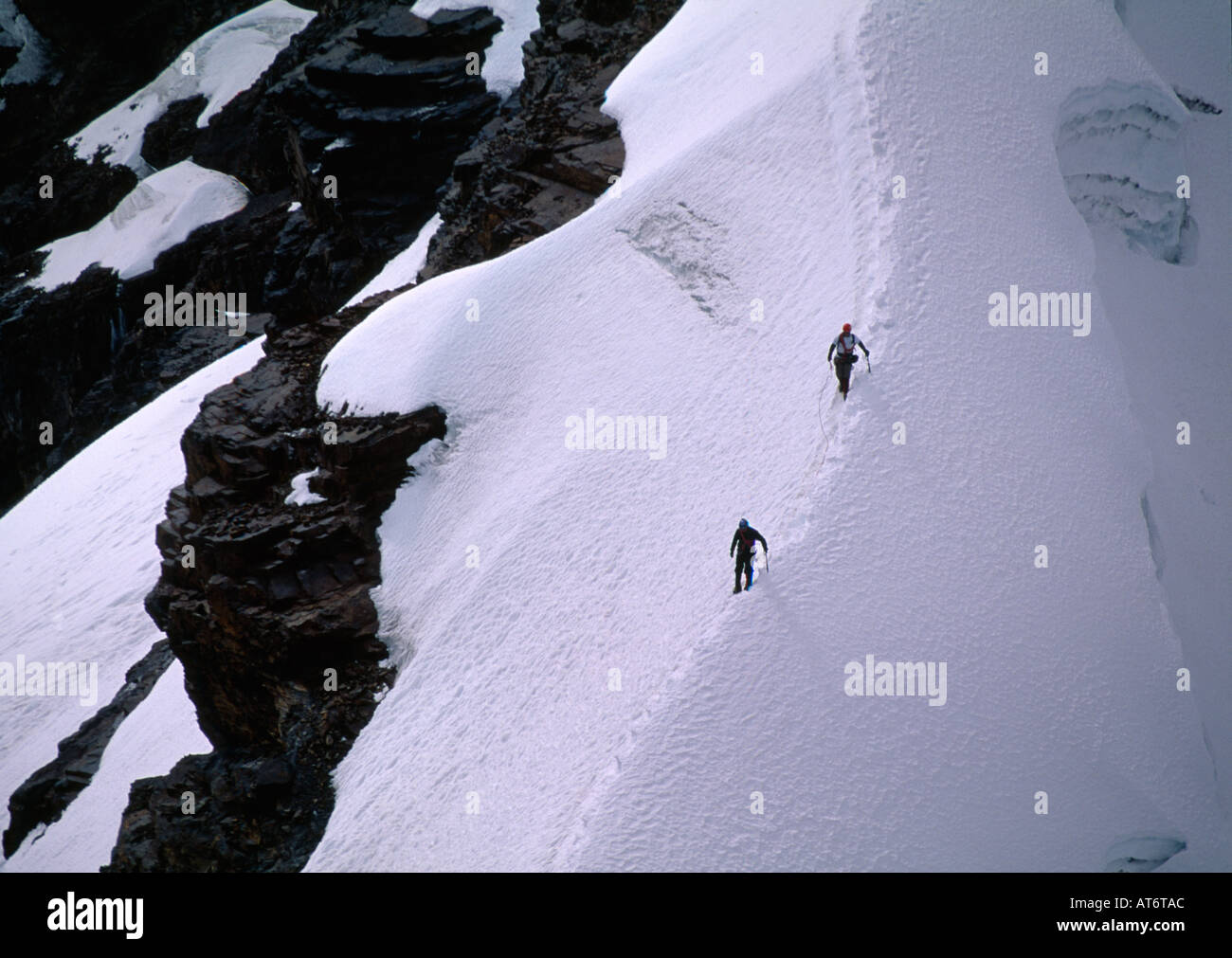 MOUNTAIN CLIMBING ACTION Stock Photo Alamy