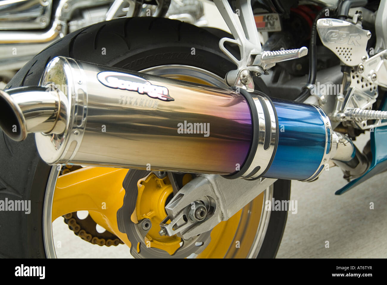 used motorbike exhaust