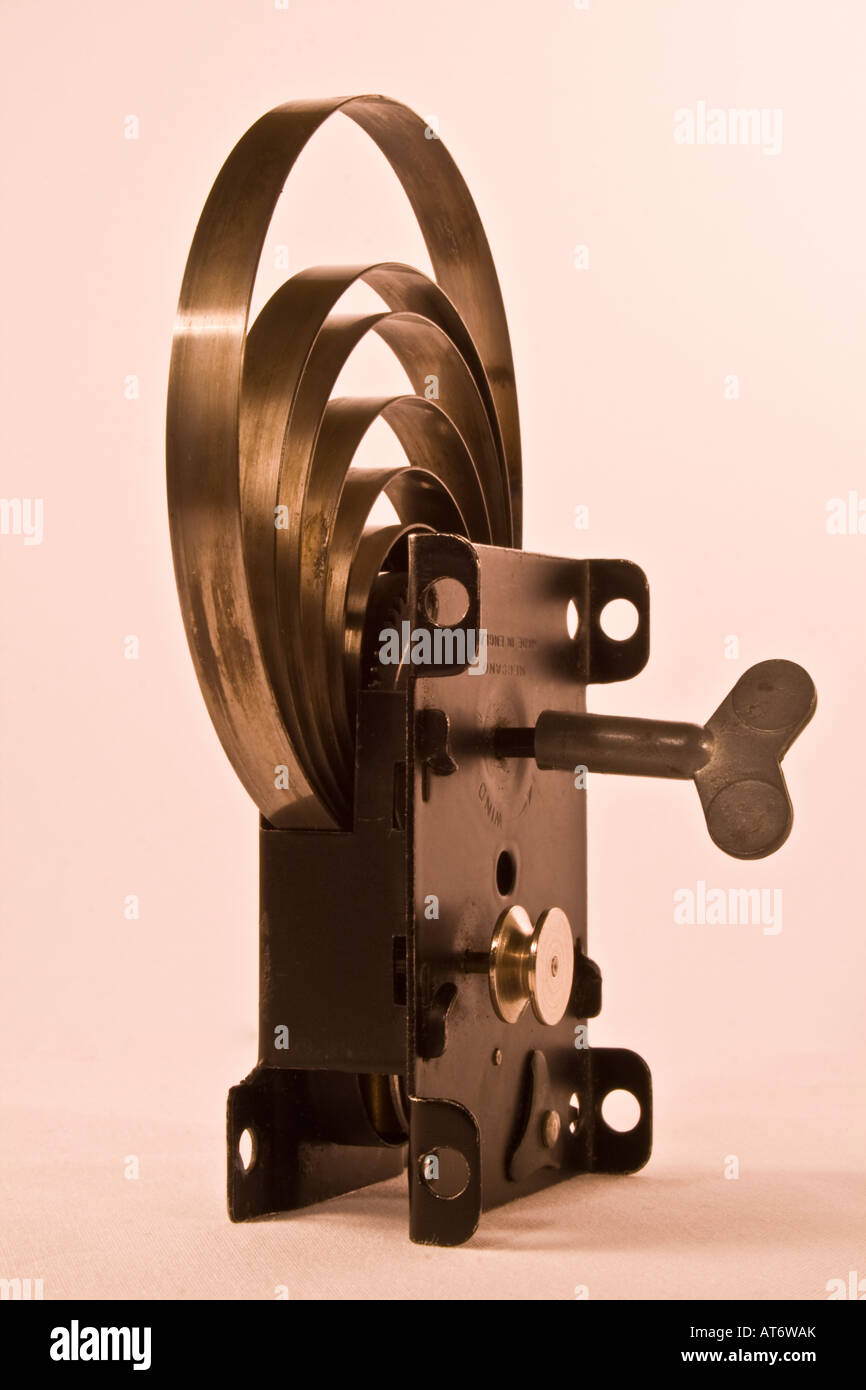 Simple Clockwork Motor Motor pulley hi-res stock photography and images - Alamy