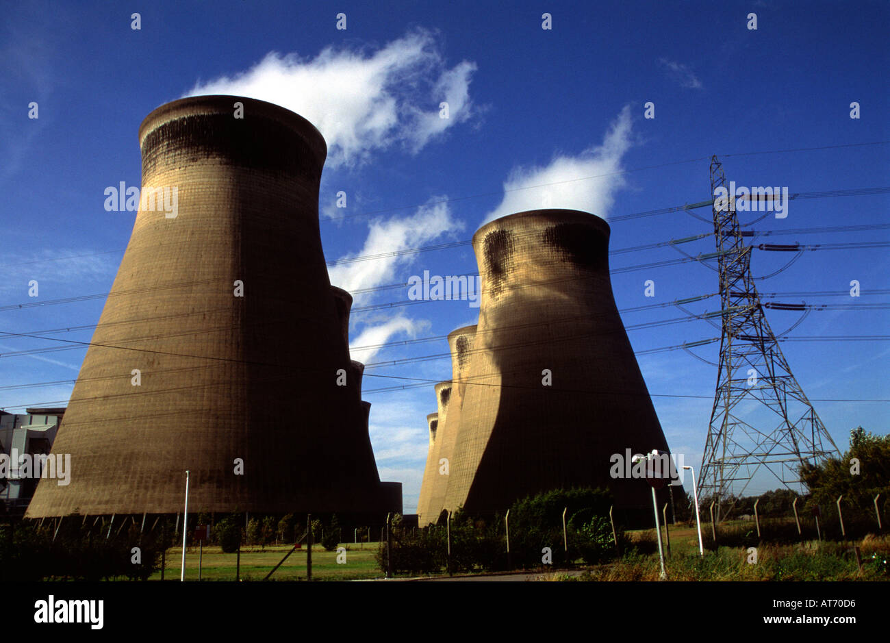 Ferrybridge coal fired power station Yorkshire England Stock Photo