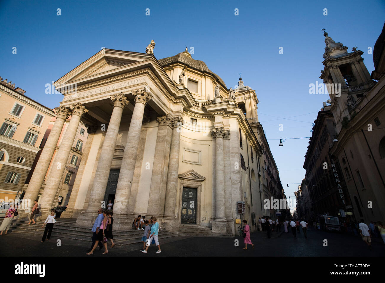Simbahan Sa Roma Chiesa santa maria dei miracoli rome hi-res stock photography and ...