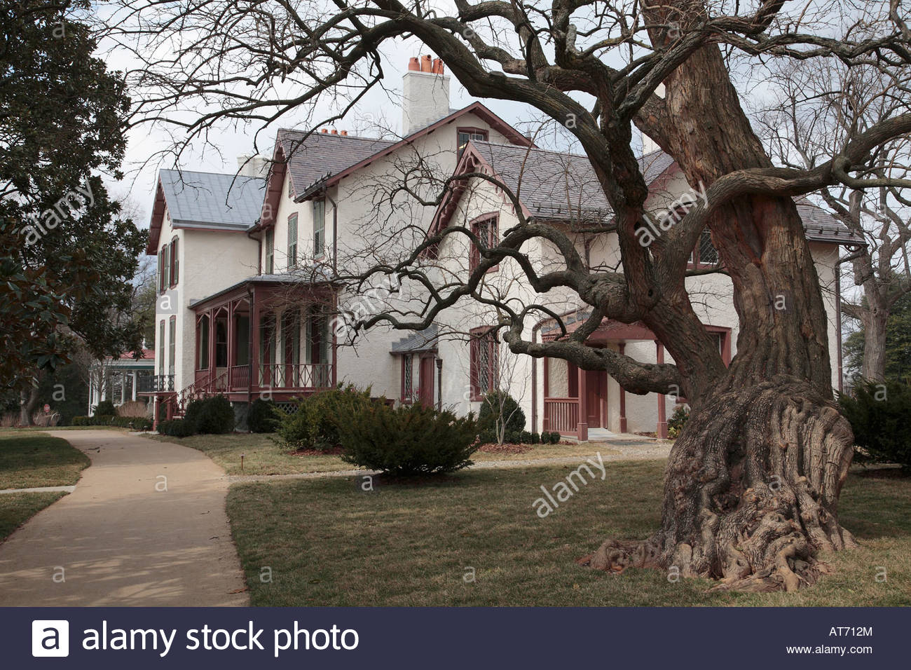 President Lincoln Summer Cottage Stock Photos President Lincoln