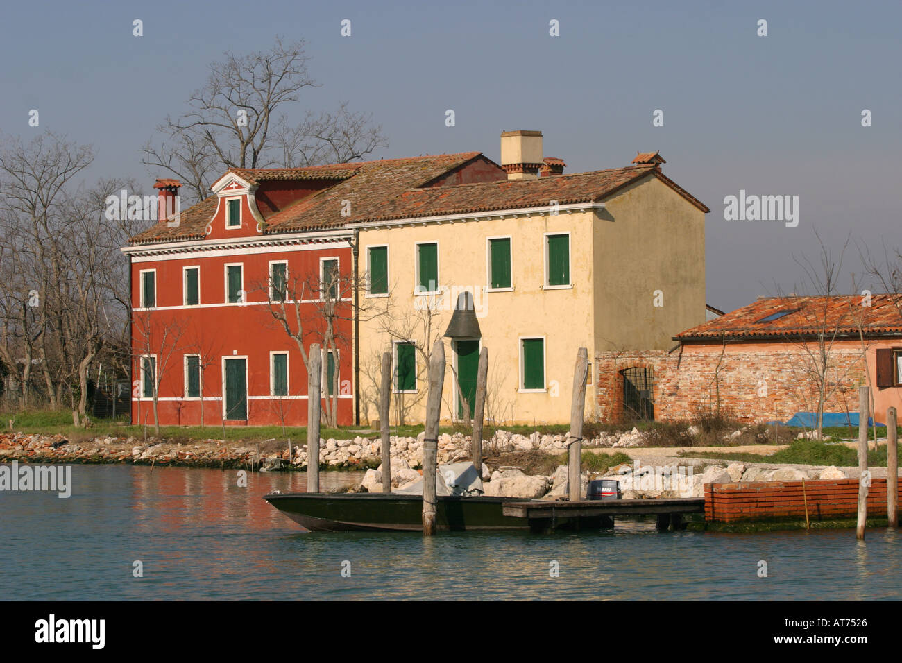 Venetian house Stock Photo