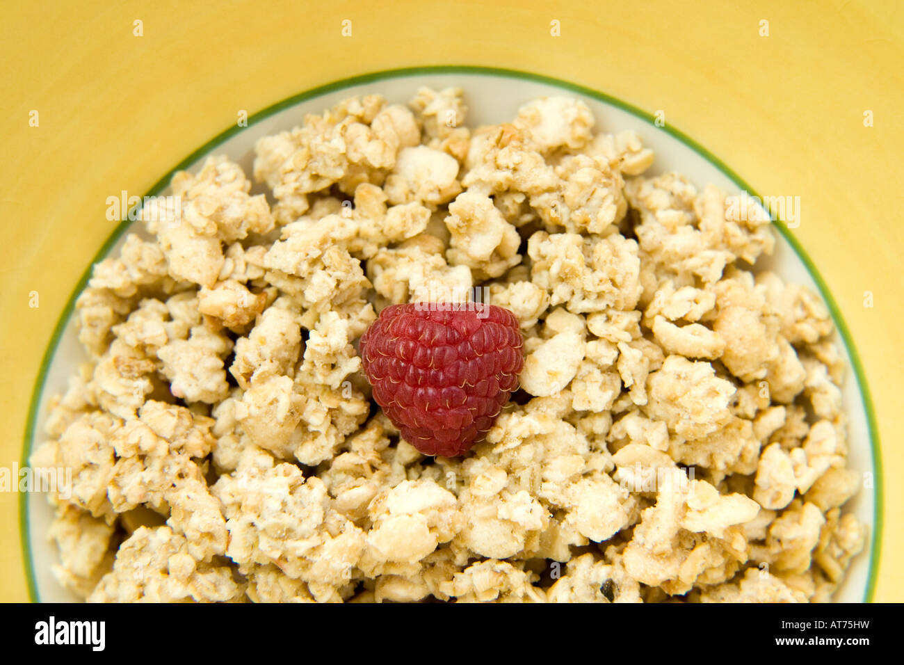 Granola cereal Stock Photo