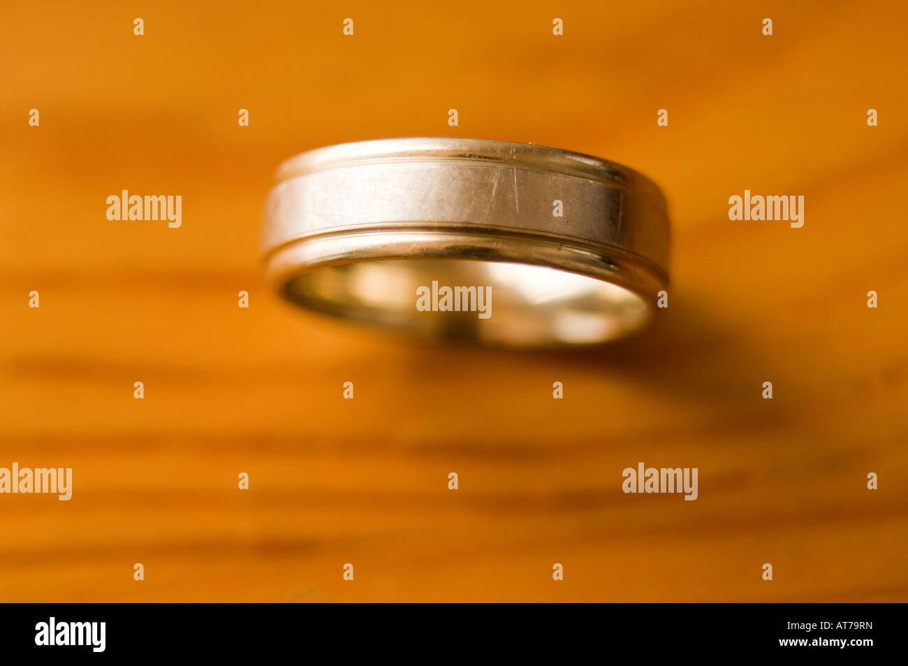 Wedding ring for a man Stock Photo Alamy