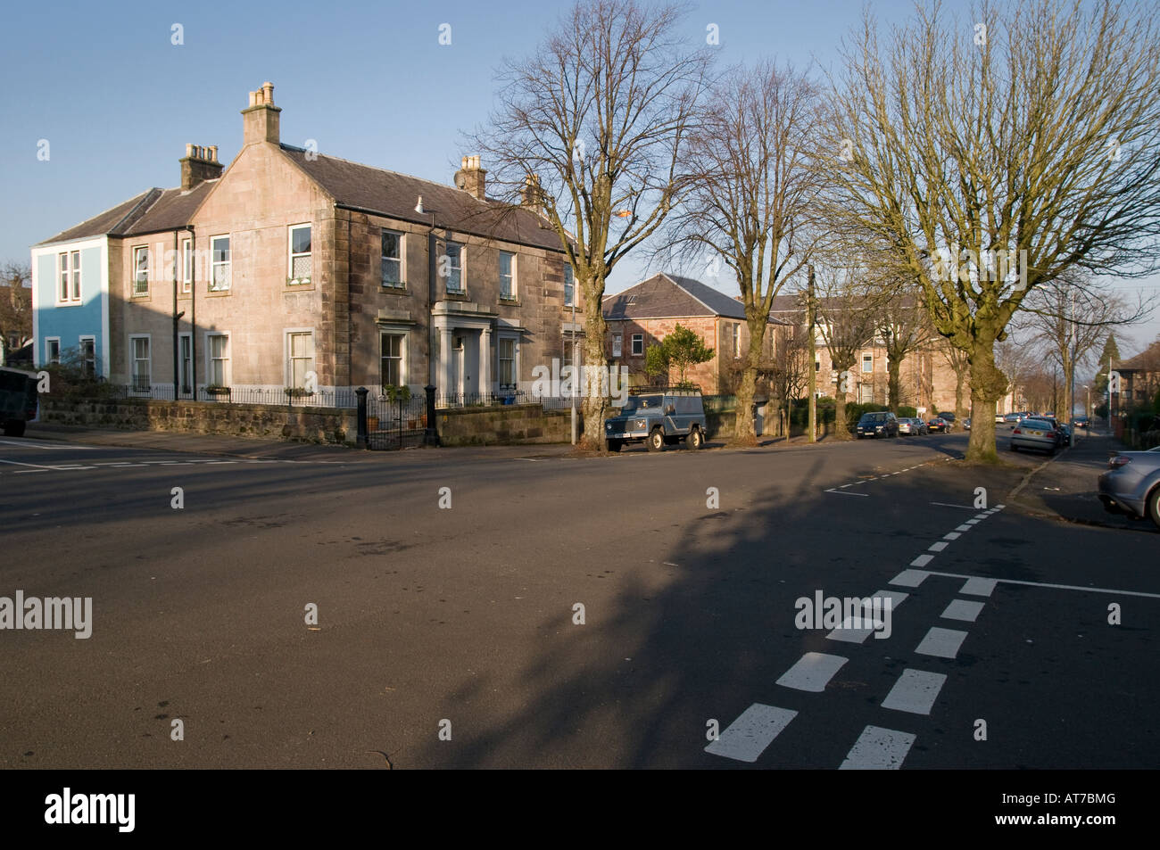 Greenock West End Outstanding Conservation Area Stock Photo Alamy