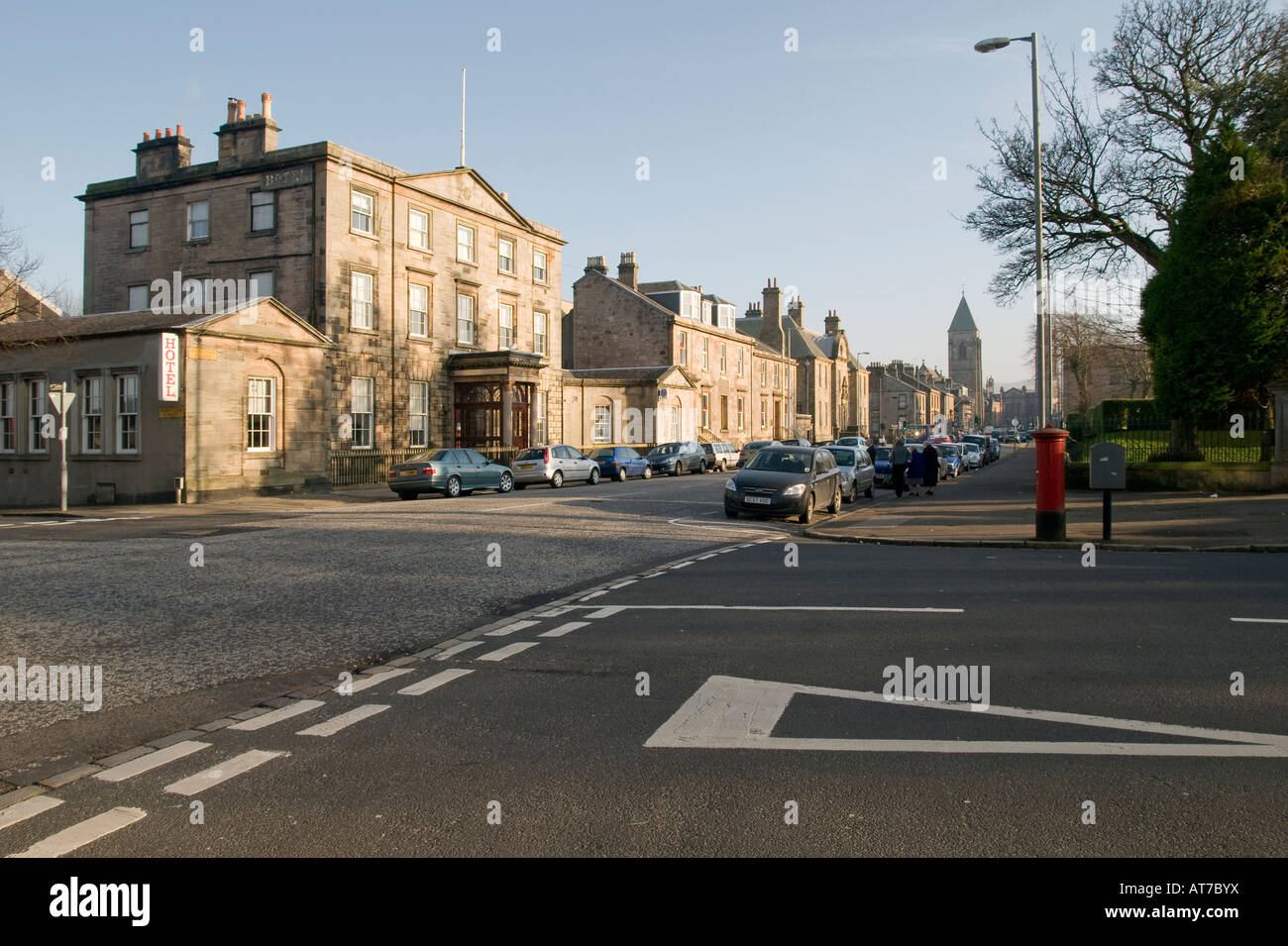 Greenock West End Outstanding Conservation Area Stock Photo Alamy