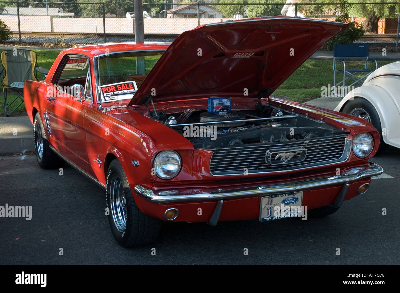 Los Angeles California car show antique customized Ford Mustang 1966 66