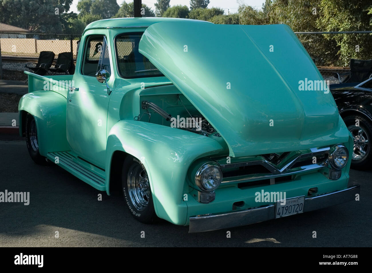 Los Angeles California car show antique customized Chevy Chevrolet